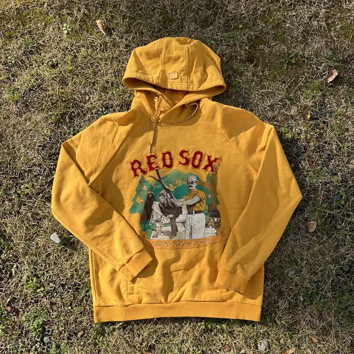 MLB Boston Yellow Hoodie(105)